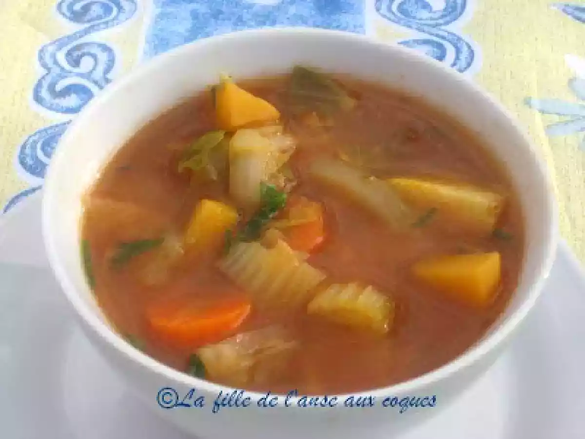 SOUPE AUX LÉGUMES STYLE LAURIER - photo 2