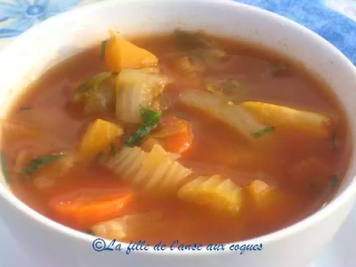 SOUPE AUX LÉGUMES STYLE LAURIER - photo 3