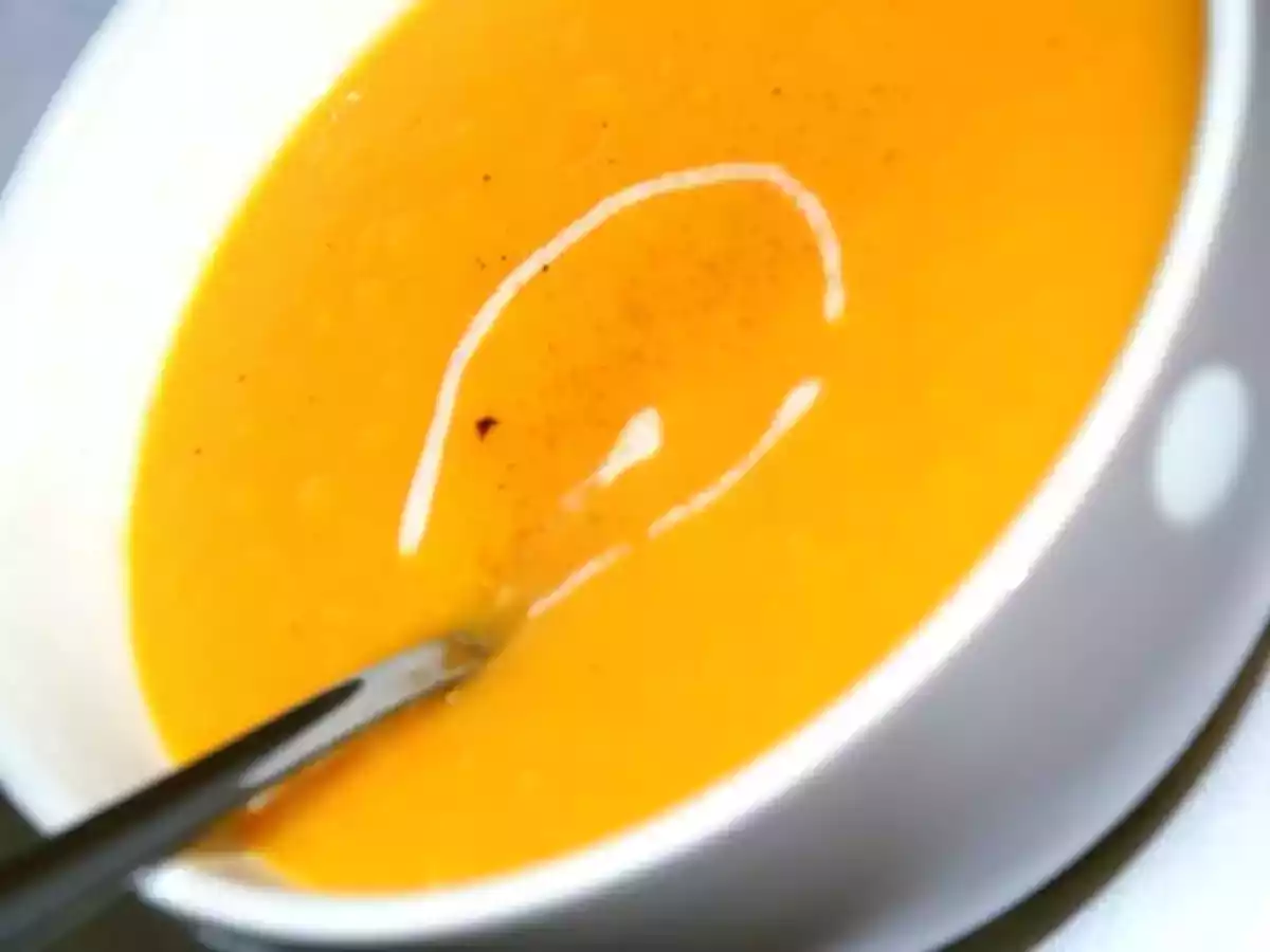 Soupe courge butternut et orange