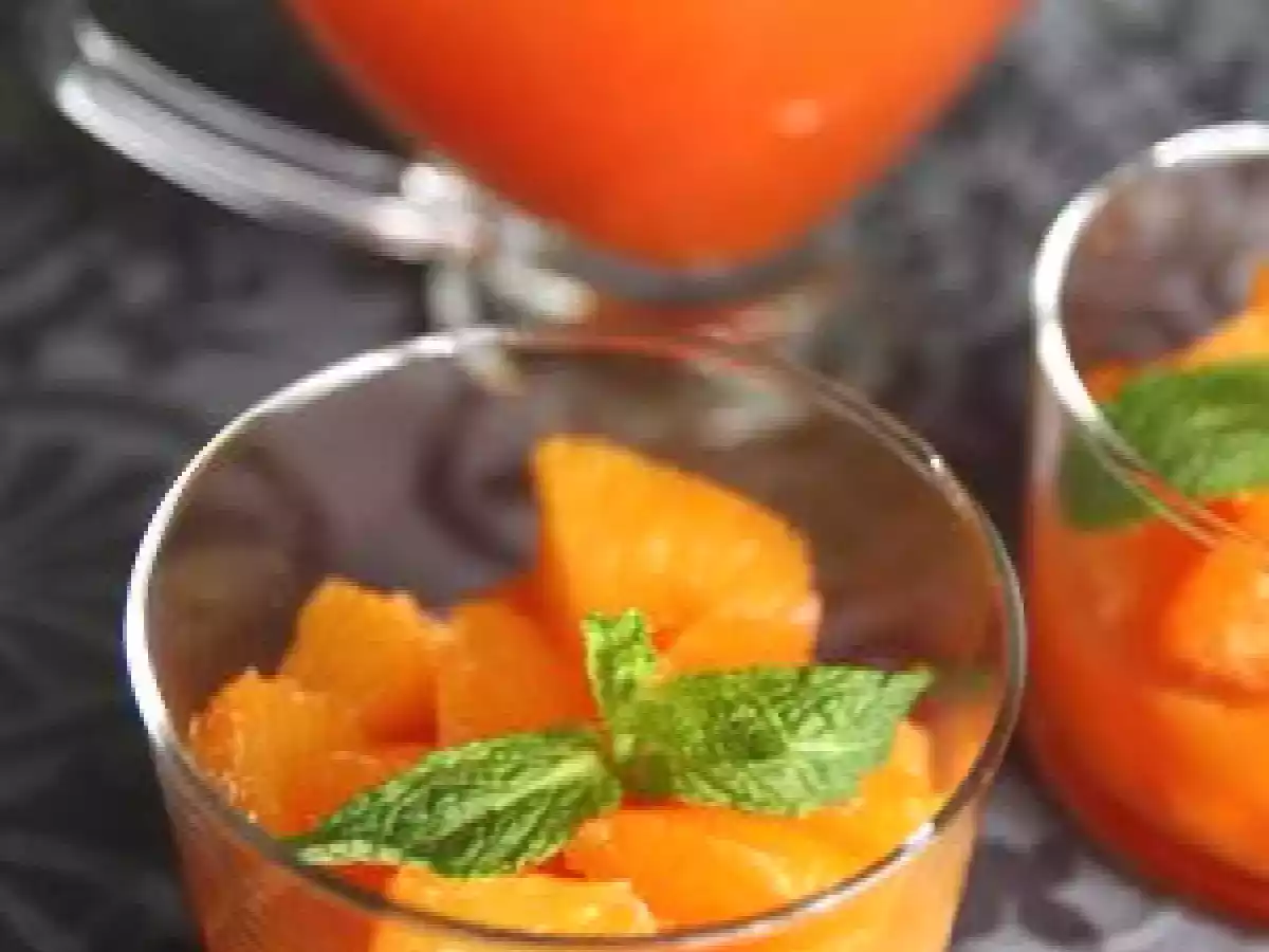 Soupe d'orange à la sévillane.