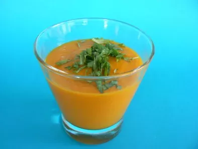 Soupe de carottes au miel & cumin