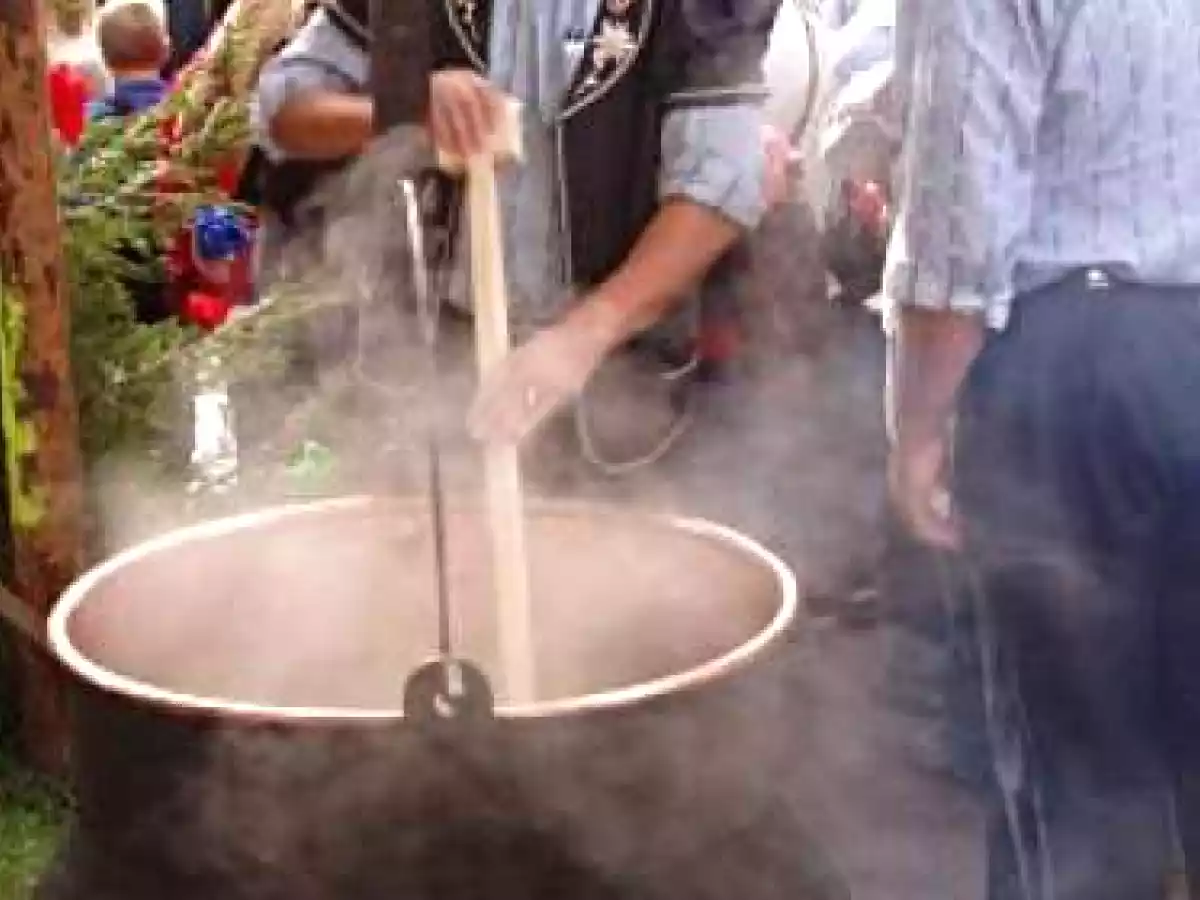 Soupe de chalet du troglodyte