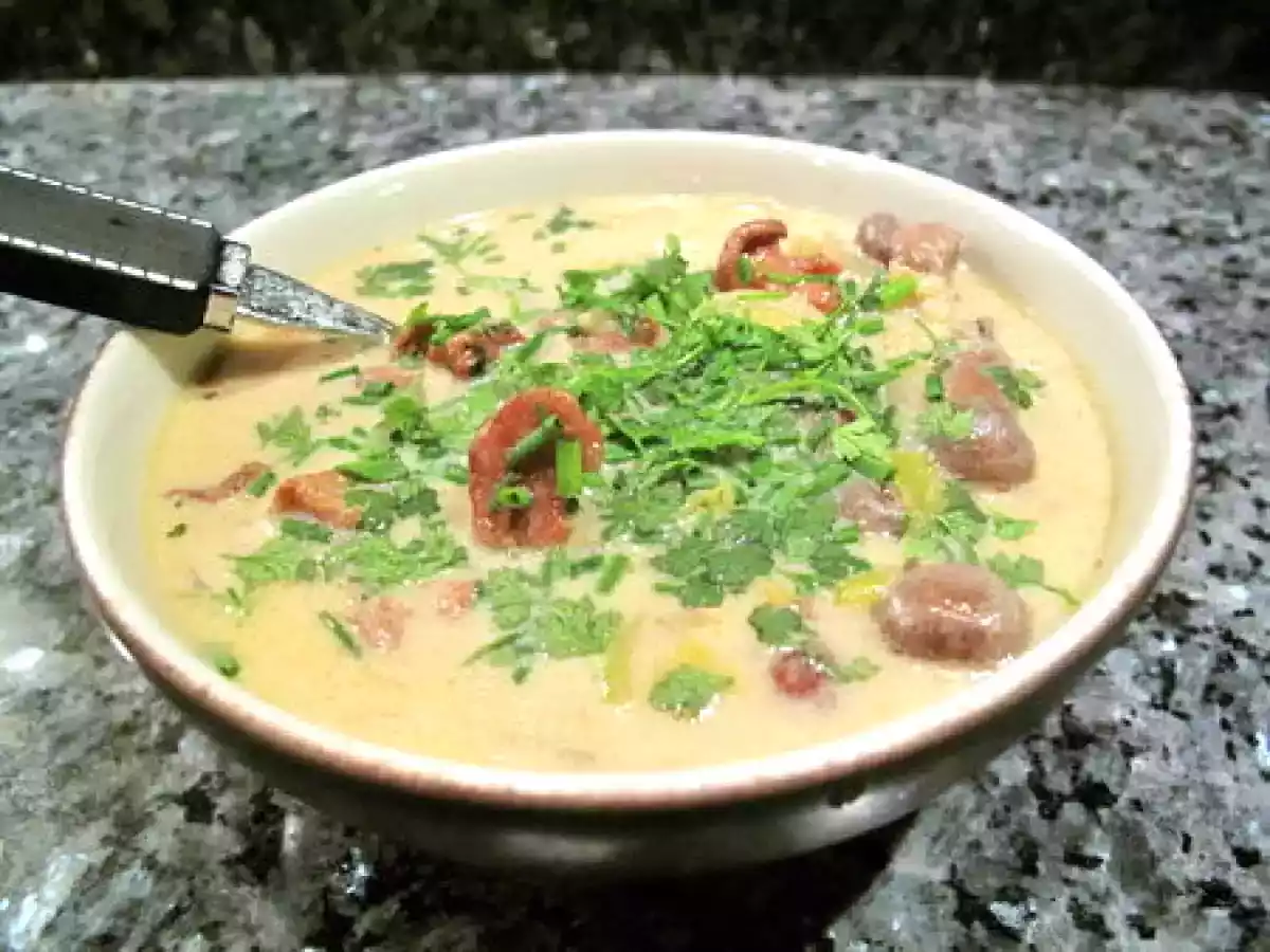 Soupe de champignons aux 2 riz - photo 2