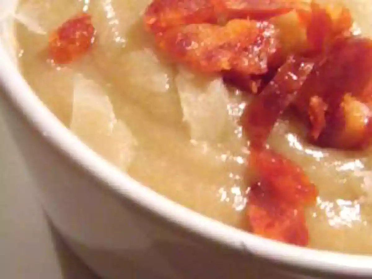 Soupe de Chou fleur au chorizo