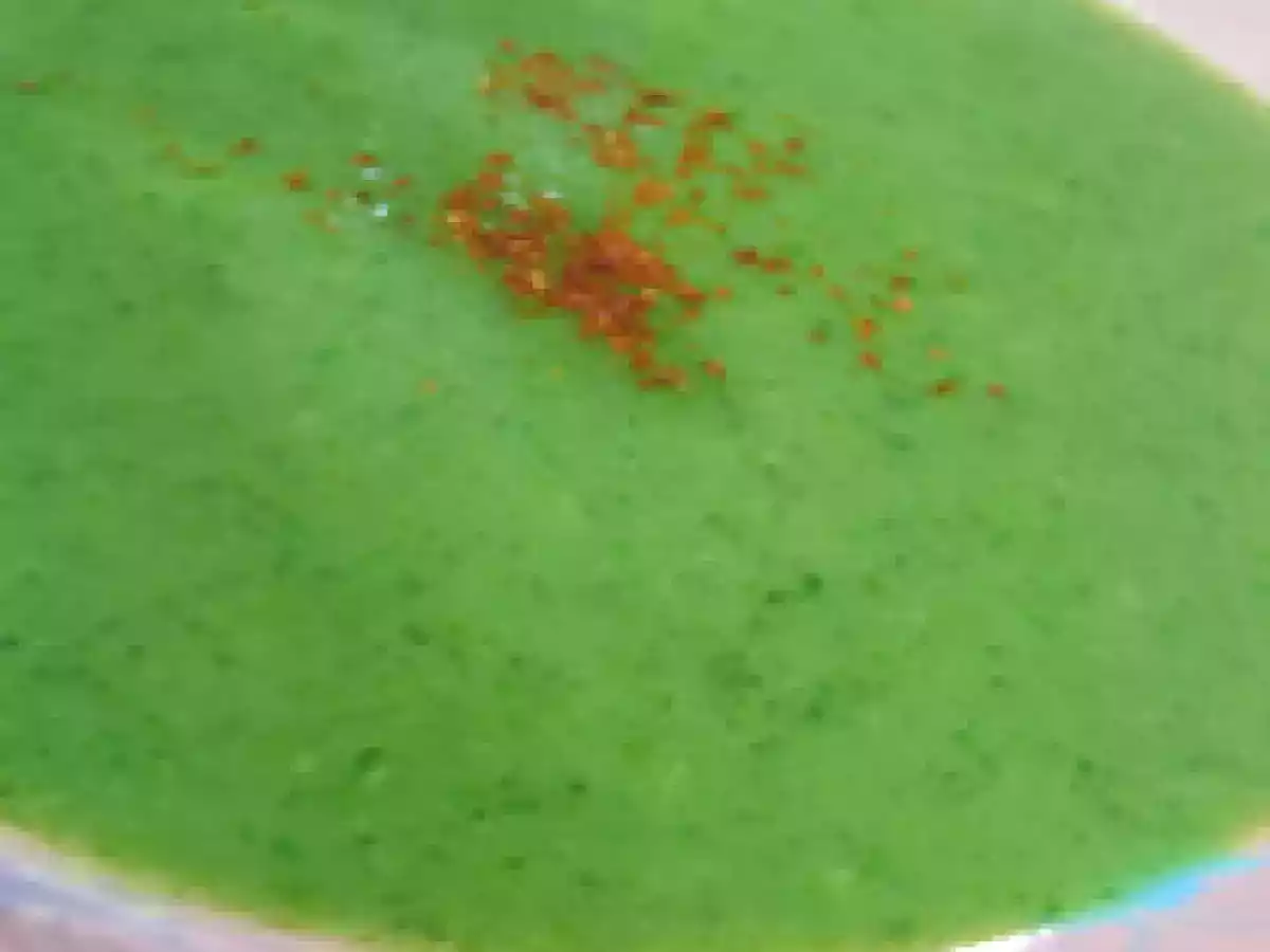 Soupe de cresson sans lait et sans gluten