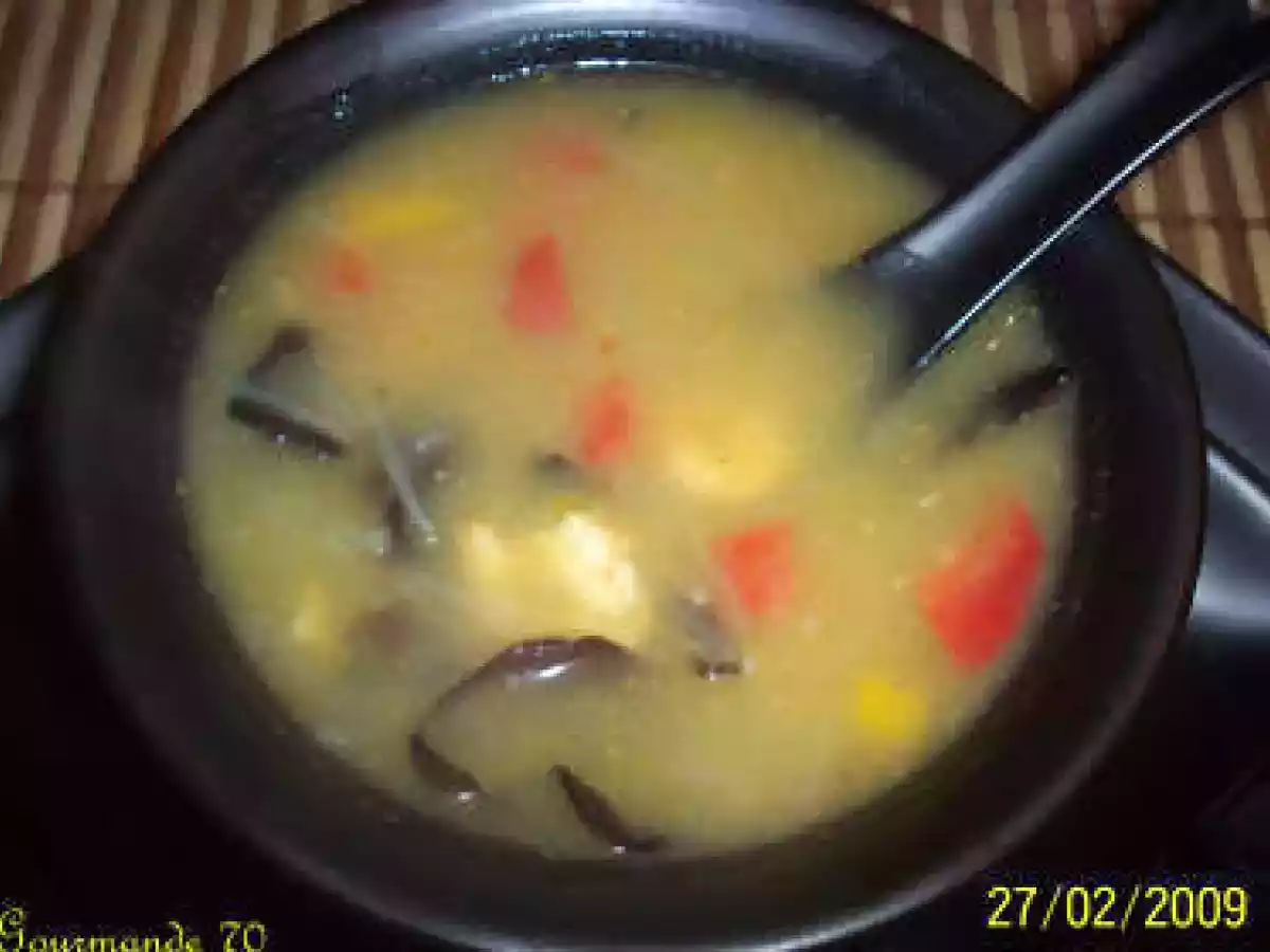 soupe de crevettes et légumes - photo 2