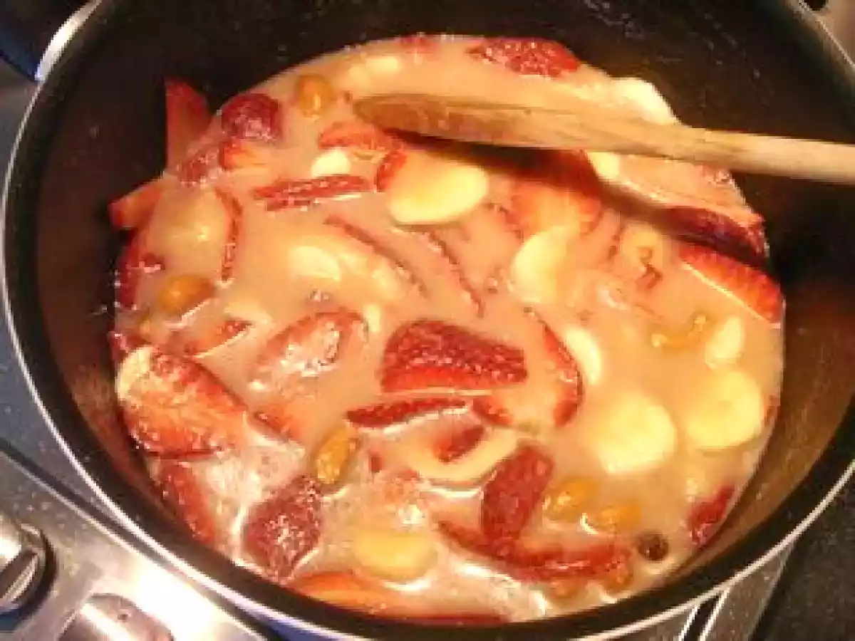 Soupe de fraise-banane