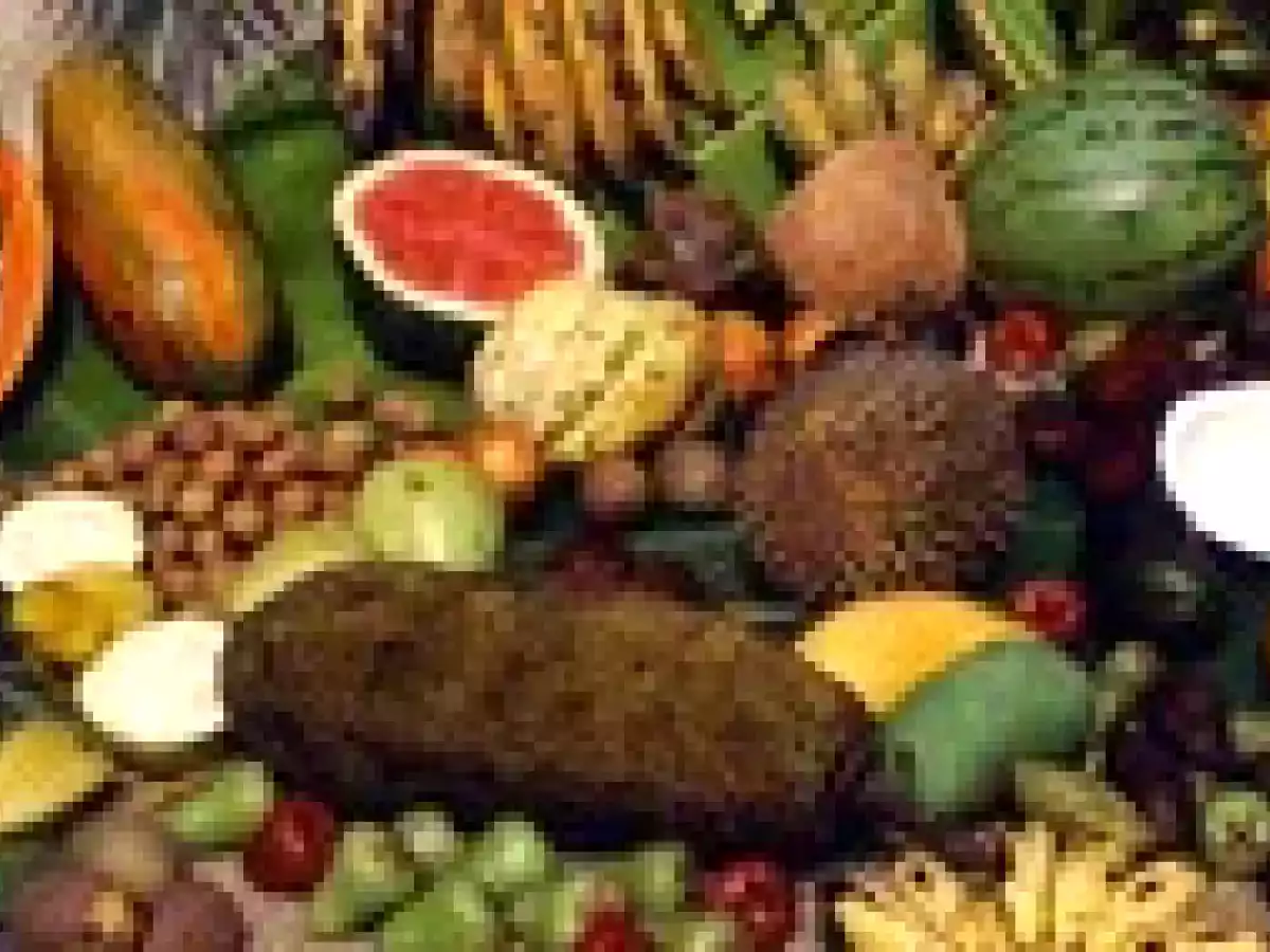 Soupe de fruits à la crème anglaise