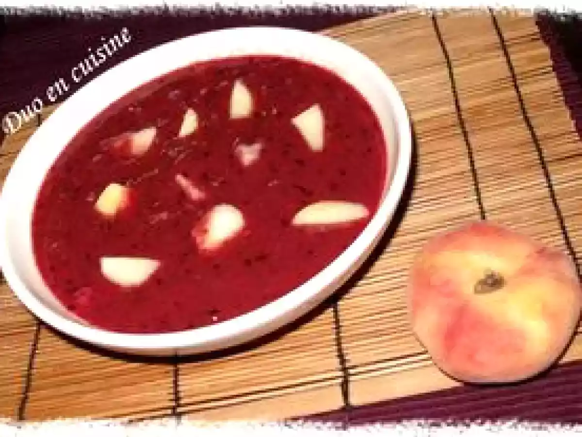 Soupe de fruits de saison