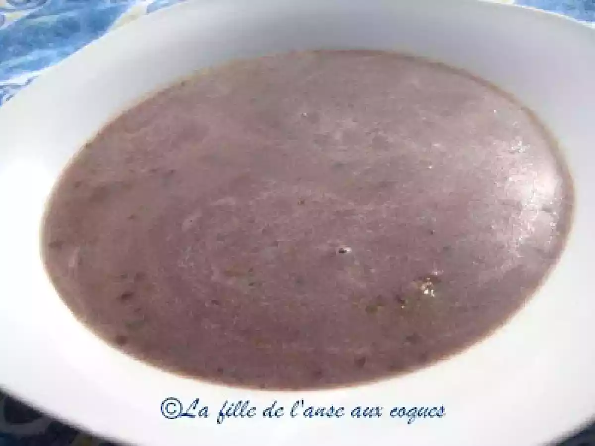 SOUPE DE HARICOTS NOIRS À LA MEXICAINE