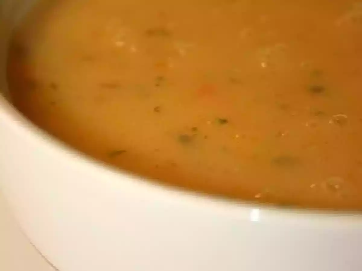 Soupe de légumes aux haricots blancs