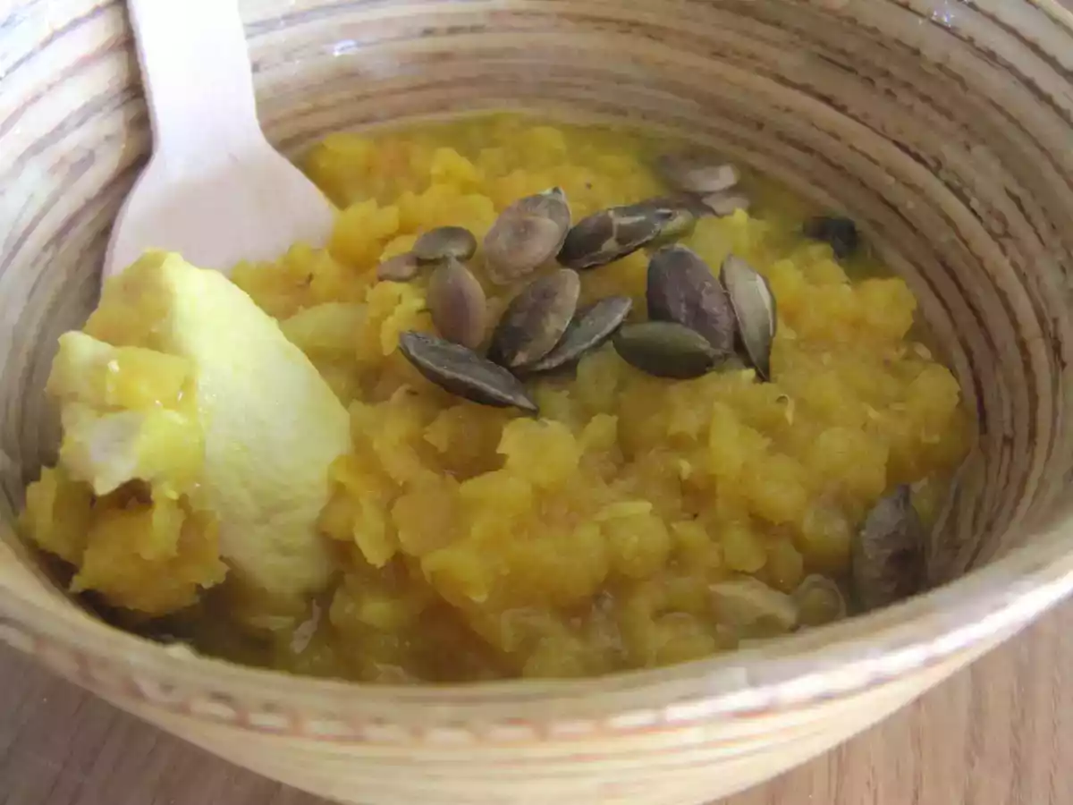 SOUPE DE LENTILLES CORAIL AU POULET