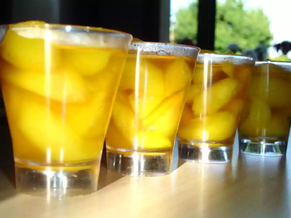 SOUPE DE NECTARINES AU MONTBAZILLAC