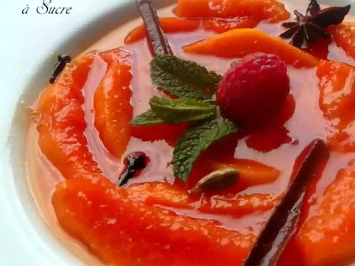 Soupe de Papaye du Brésil aux épices