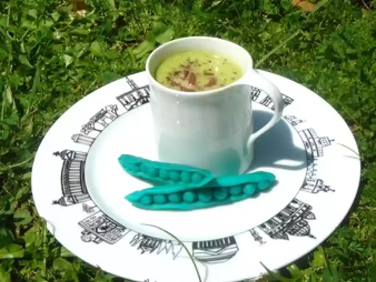 Soupe de petits pois au curry, j'adoooooooore ! - photo 2