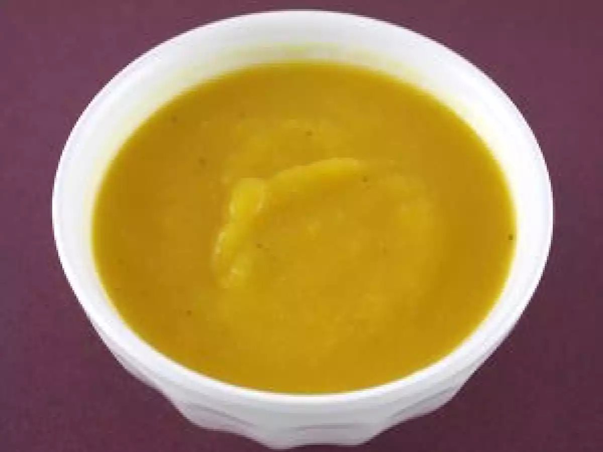 Soupe de poireaux, courge butternut et potimarron