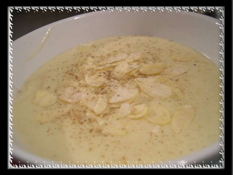 Soupe de pommes de terre au lait d'amandes, photo 1
