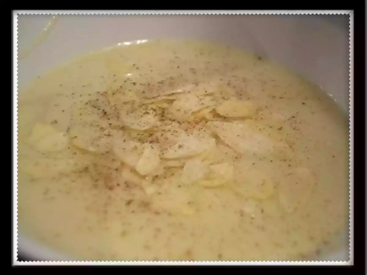 Soupe de pommes de terre au lait d'amandes - photo 2
