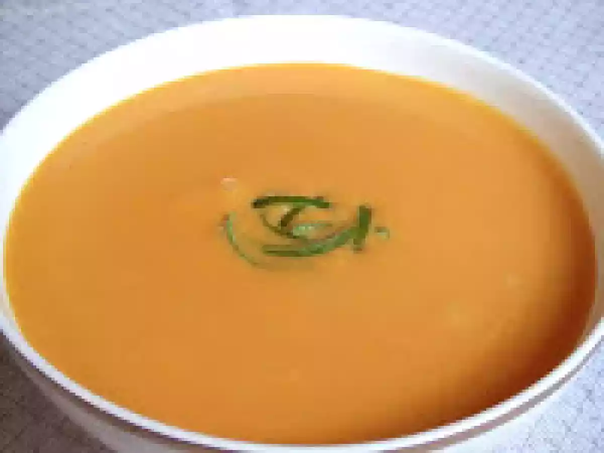 Soupe de potiron exotique