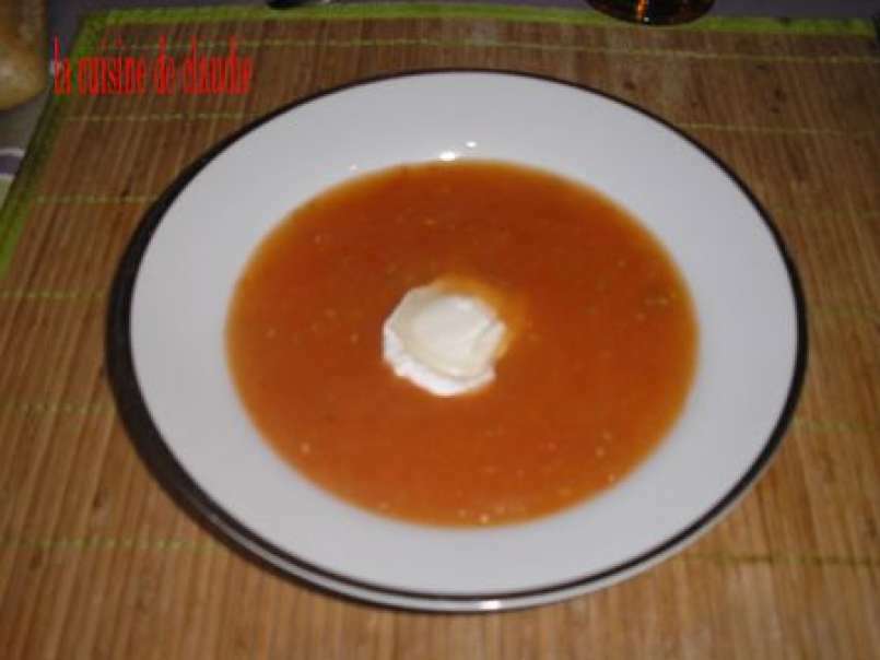 Soupe de tomate à la chèvre, photo 1
