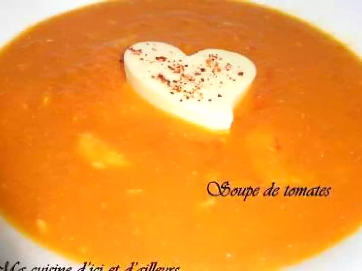 Soupe de tomates
