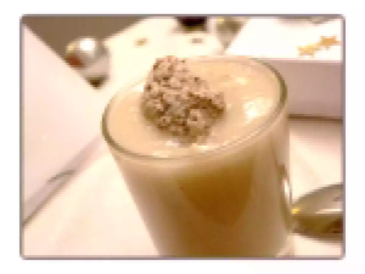 Soupe de Topinambours à la crème de truffe.