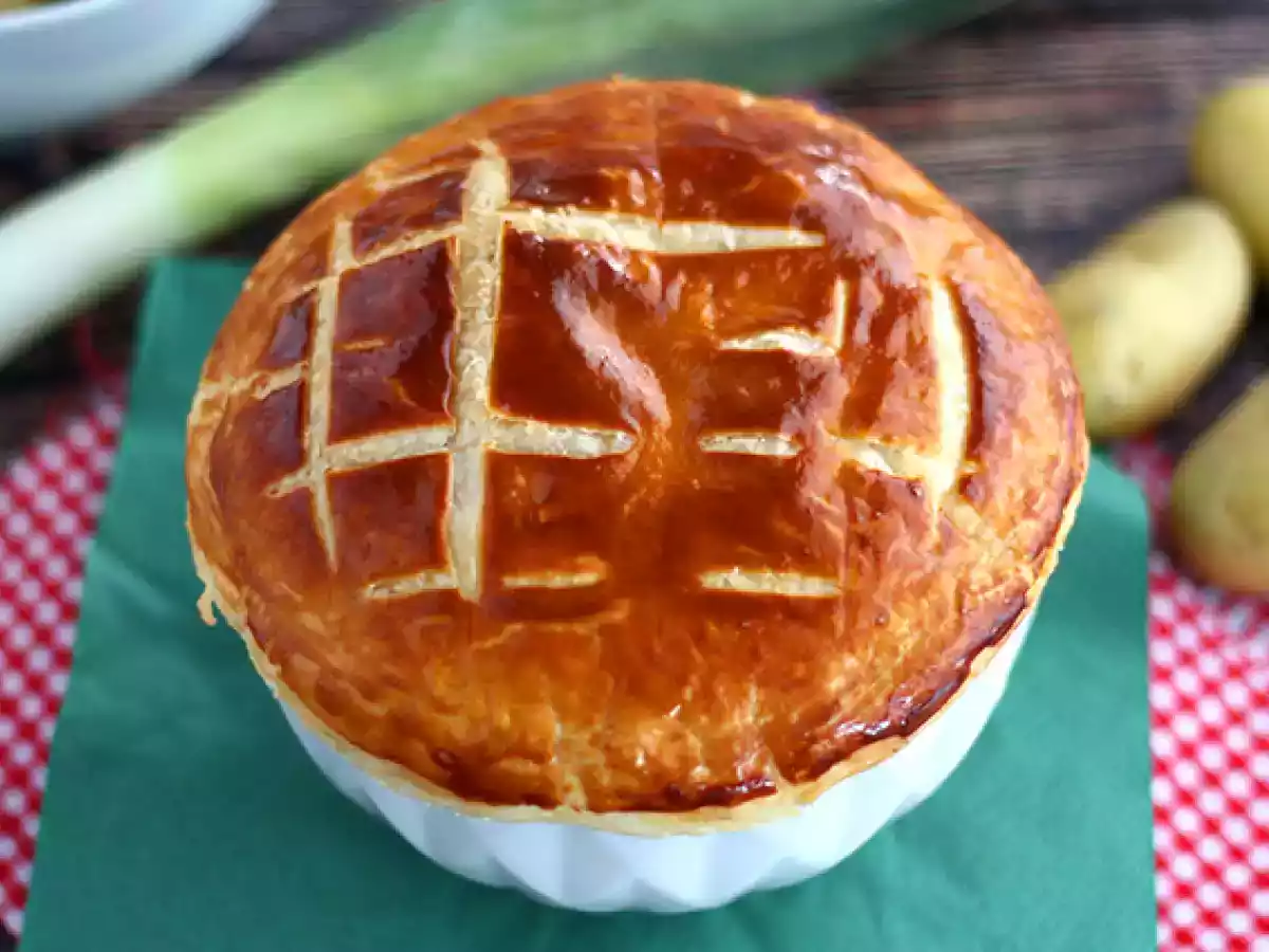 Soupe feuilletée poireau pomme de terre - photo 2