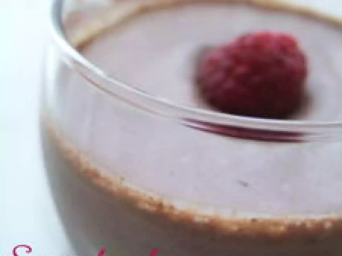 Soupe froide de chocolat