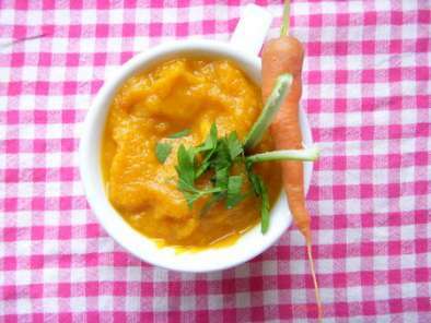 Soupe glacée carottes-châtaignes