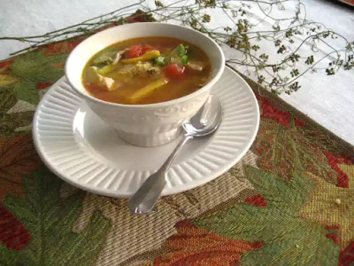 Soupe mexicaine au poulet de Ricardo