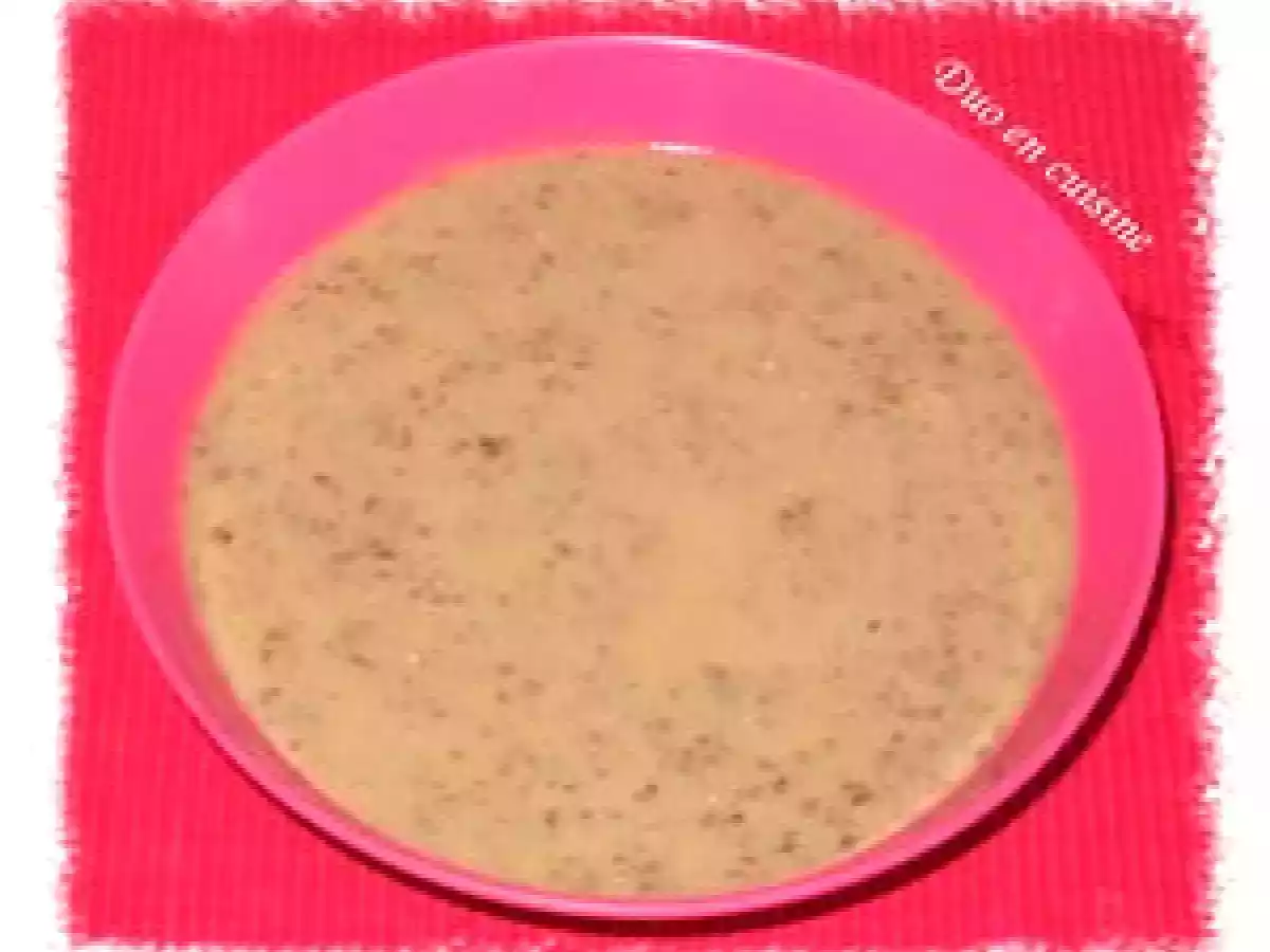 Soupe poireaux-lentilles