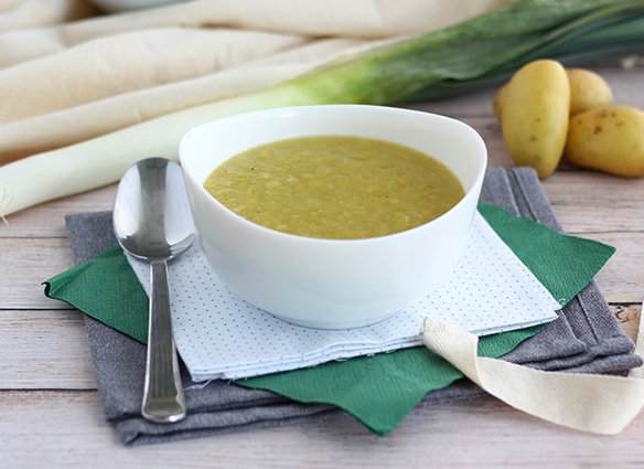Soupe poireaux pomme de terre simple et rapide