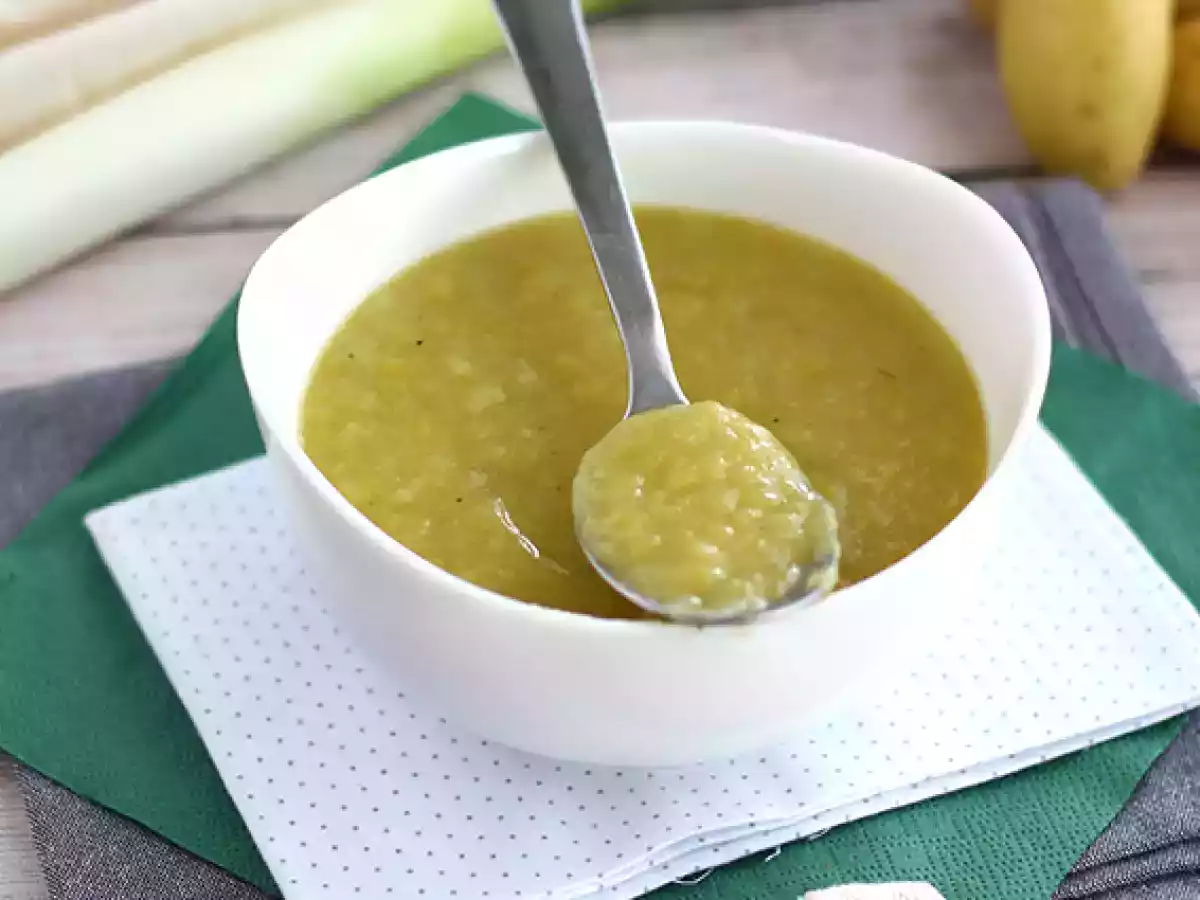 Soupe poireaux pomme de terre simple et rapide - photo 2
