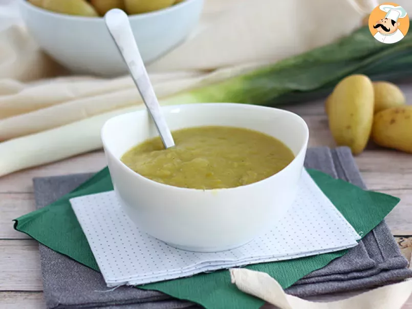 Soupe poireaux pomme de terre simple et rapide - photo 3