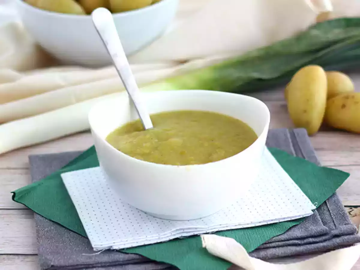 Soupe poireaux pomme de terre simple et rapide - photo 3