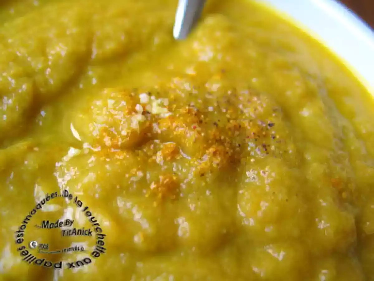 Soupe rapide carottes et poireaux au cumin