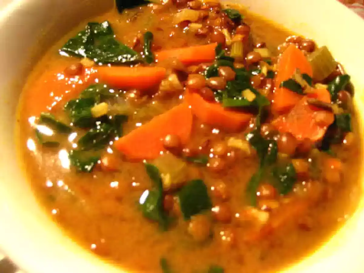 Soupe repas aux lentilles et au riz - photo 2