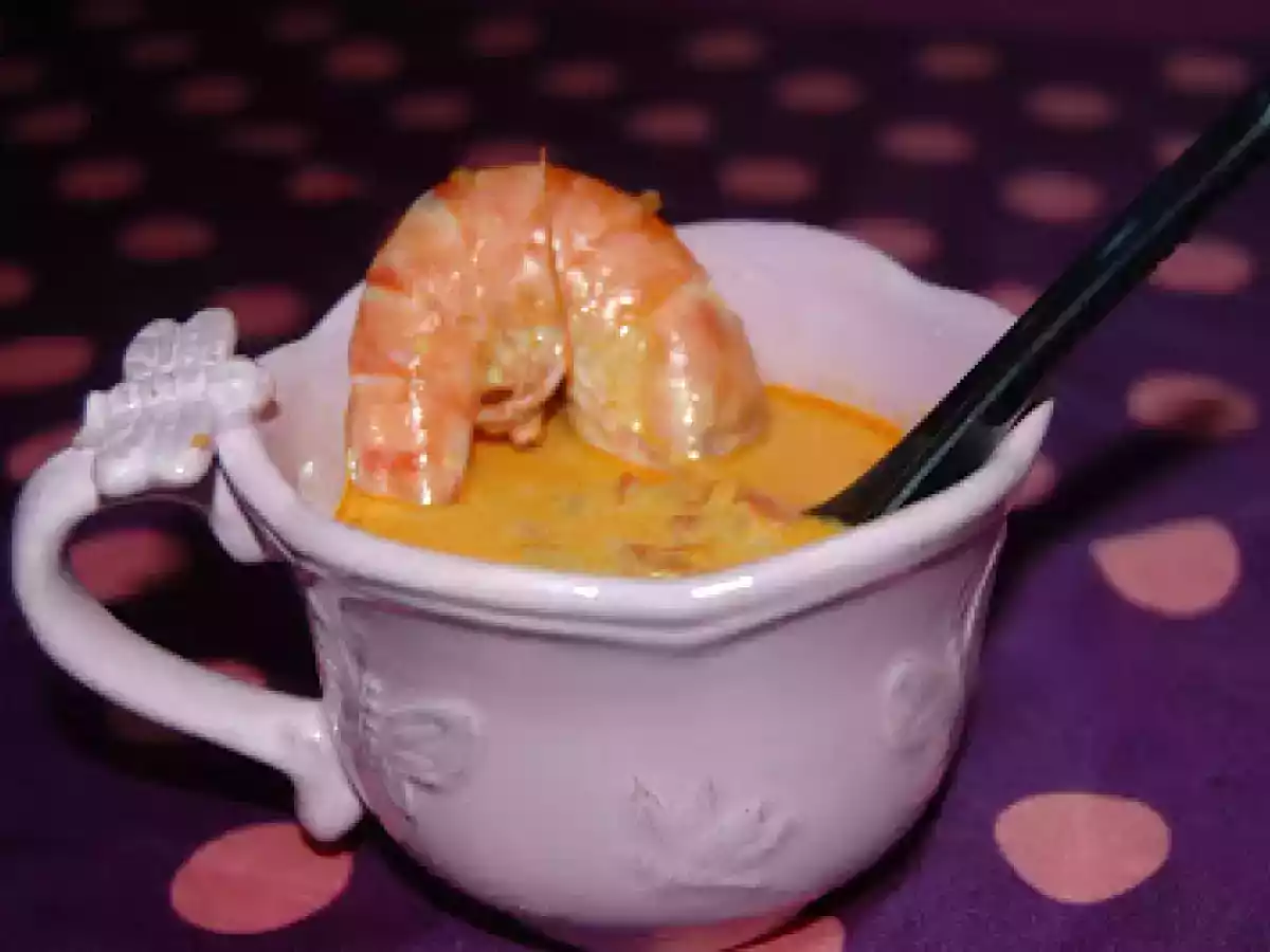 Soupe thaï aux crevettes et lait de coco - photo 2