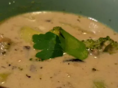 Soupe thaï green curry de lieu noir