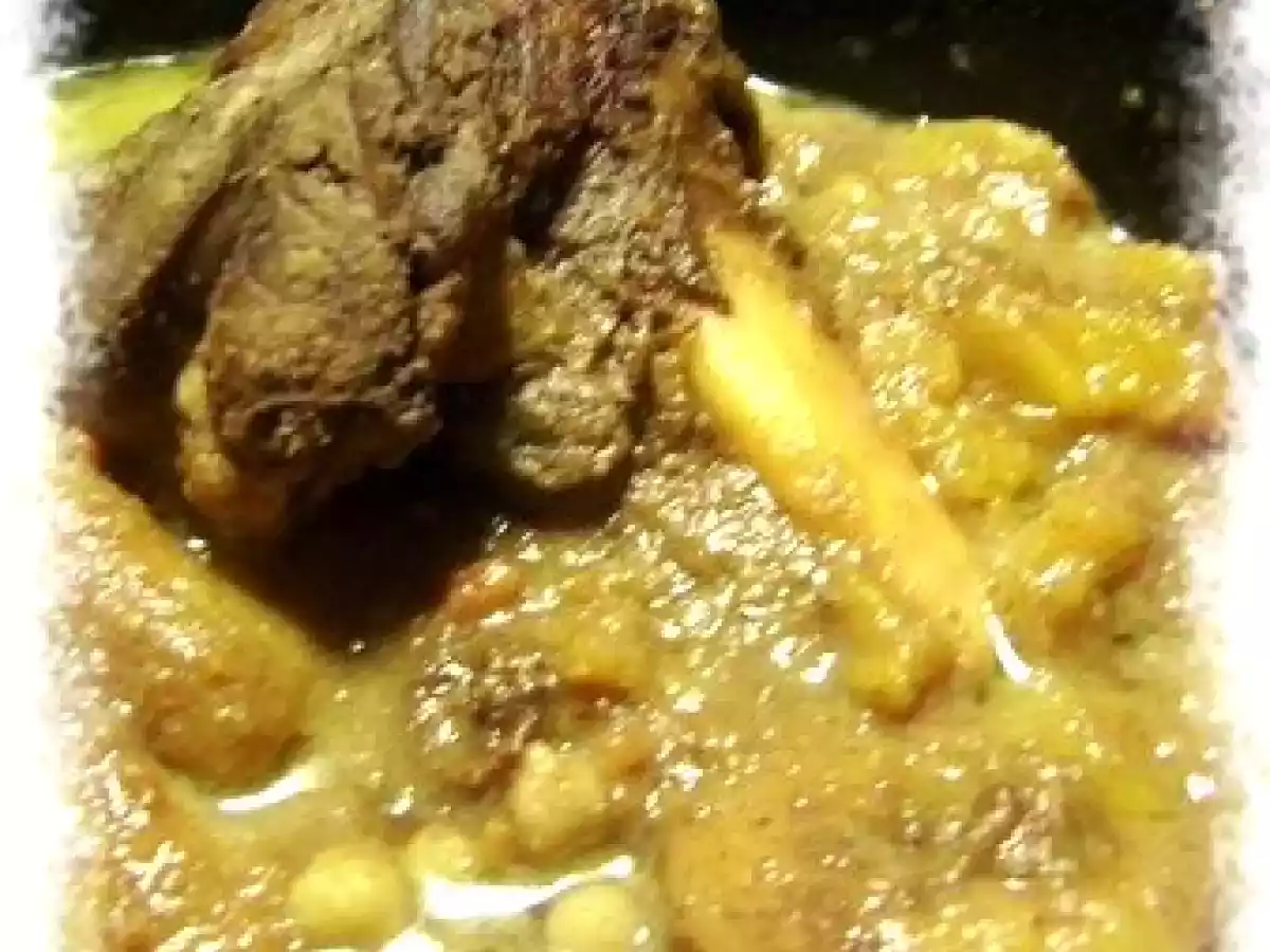 Souris d'agneau à la marocaine