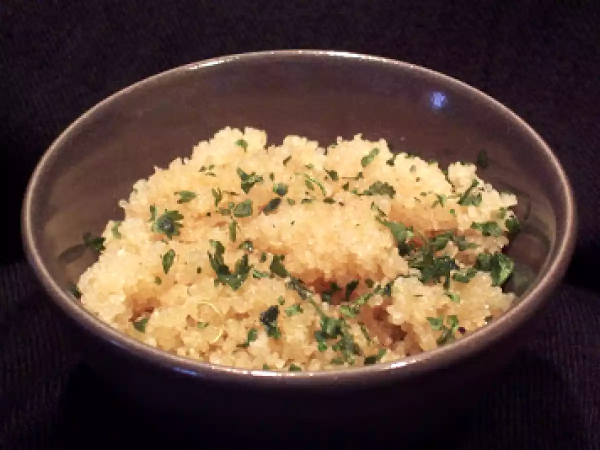 Souris d'agneau aux épices et couscous de manioc parfumé - photo 2