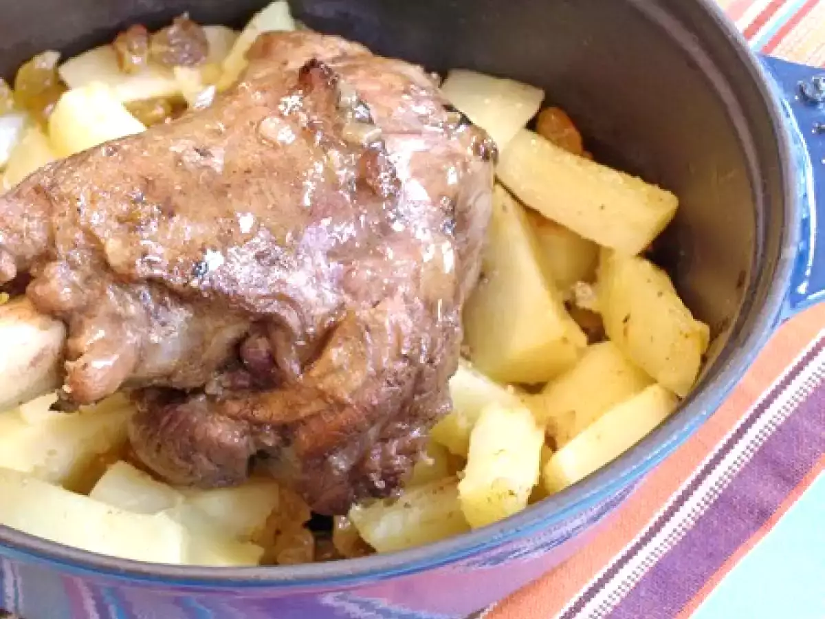 Souris d'agneau braisée et panais - photo 2