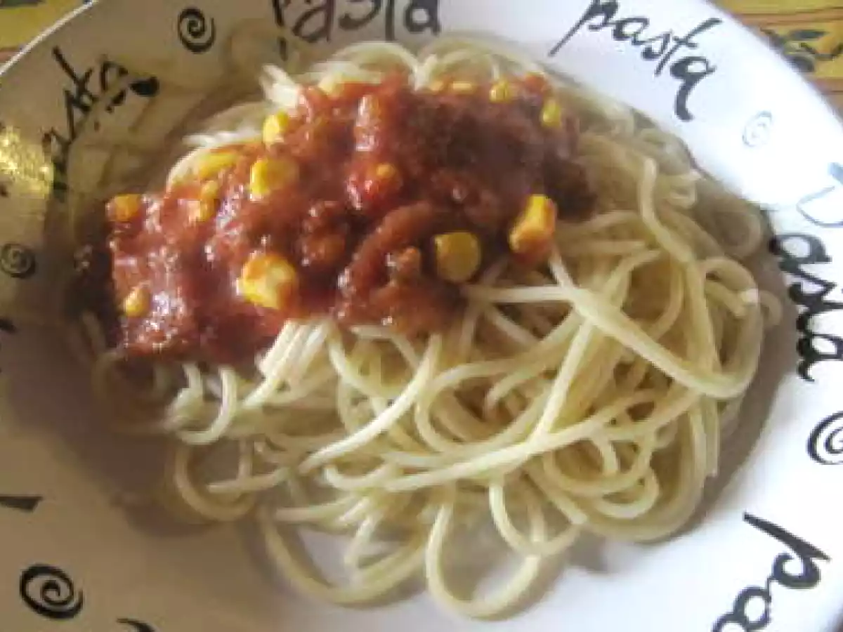 Spaghetti a la méxicaine