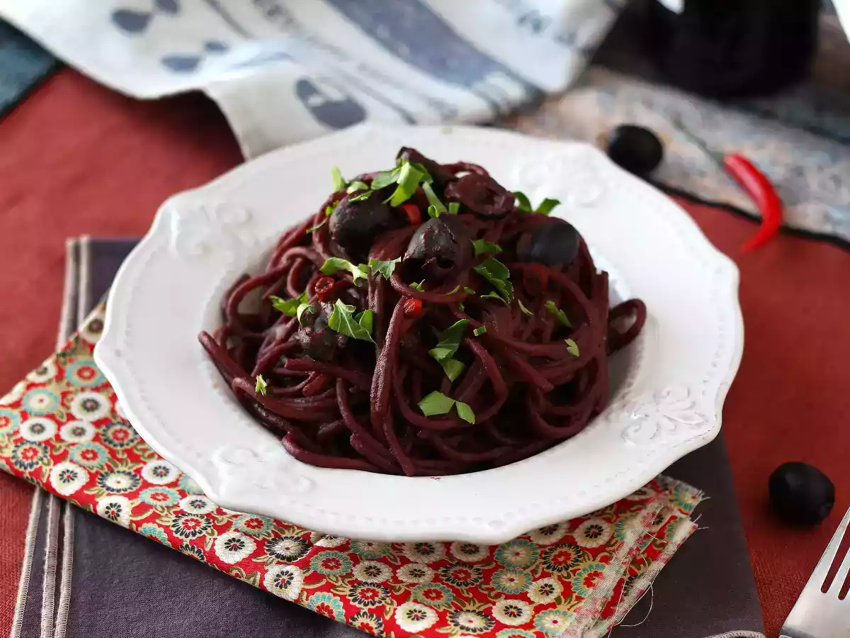 Spaghetti al Fuoco di Bacco, une recette de pâtes pleine de caractère!
