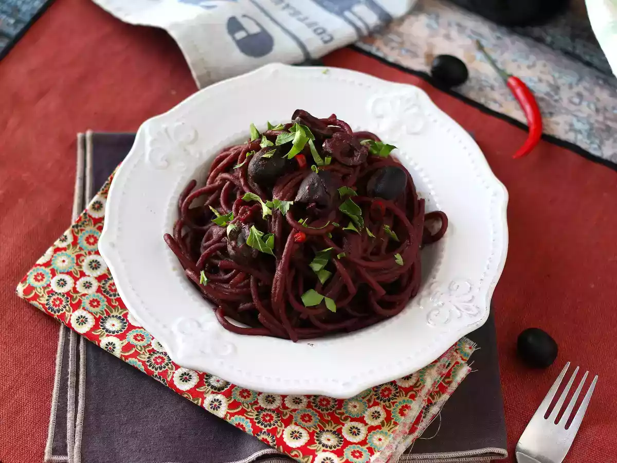 Spaghetti al Fuoco di Bacco, une recette de pâtes pleine de caractère! - photo 2