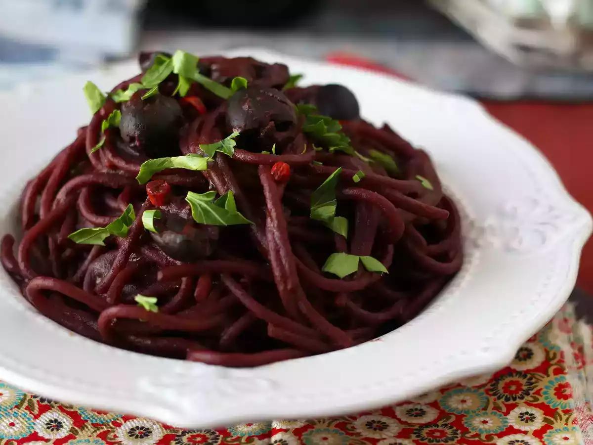 Spaghetti al Fuoco di Bacco, une recette de pâtes pleine de caractère! - photo 3