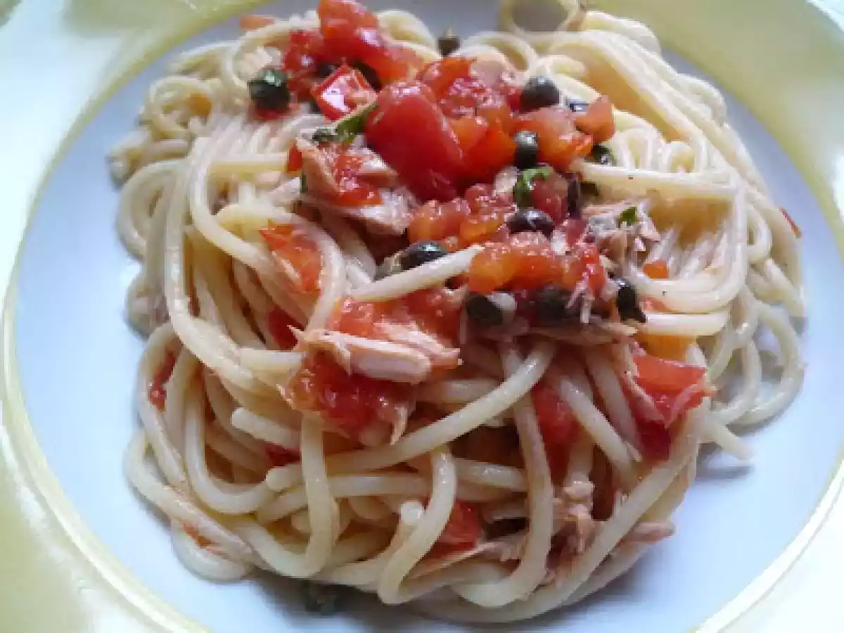 Spaghetti al tonno