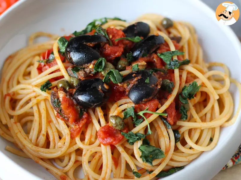 Spaghetti alla puttanesca votre nouveau plat de pâtes préféré !, photo 4