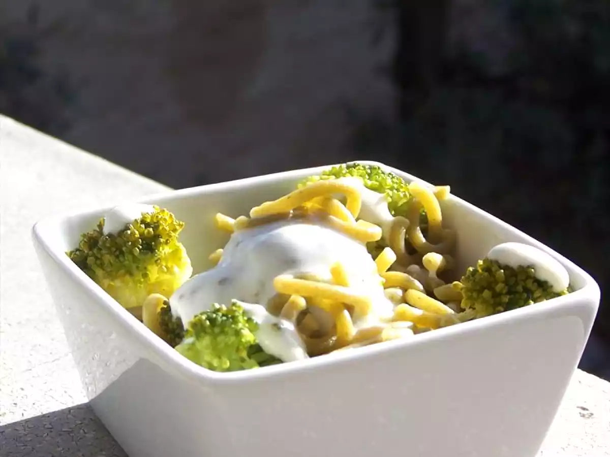 Spaghetti aux brocolis et crème de parmesan ! - photo 2