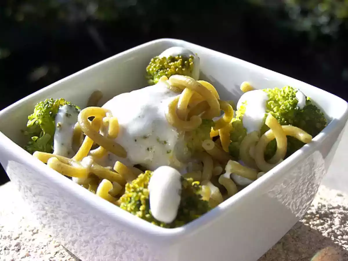 Spaghetti aux brocolis et crème de parmesan ! - photo 3